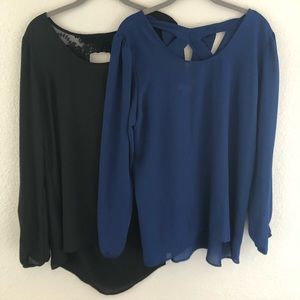 2 Charming Charlie Tops